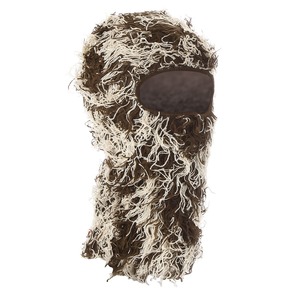 Máscara de esquí de cara completa para hombre, pasamontañas de lana térmica suave, resistente al viento, equipo de protección para deportes al aire libre en invierno - Product Image 1