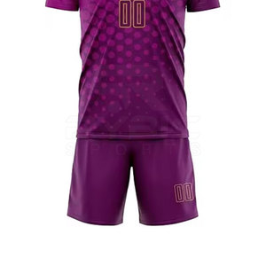 Uniforme de Fútbol para Hombre de Calidad Profesional, Diseño Elegante y Transpirable, Conjunto de Camiseta y Pantalones Cortos Cómodos para Deportes de Competición - Product Image 6