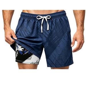<b>Shorts</b> summer Polyester or <b>Nylon</b> elastic AOP Print Swim <b>Shorts</b> Quick Dry Casual Style Woven Drawstring Waist from Bangladesh - Product Image 4
