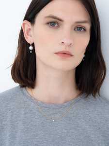 Collier pendentif solitaire avec diamant minuscule, or massif 14K 18K, taille ronde, diamant de laboratoire serti à griffes, chaîne câble de 18 pouces, fabricant direct - Product Image 6