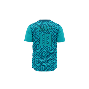 เสื้อเบสบอลคุณภาพสูงสำหรับทุกเพศ พิมพ์ลายปากีสถาน แห้งเร็ว ระบายอากาศได้ดี ป้องกันแบคทีเรีย ผลิตจากโพลีเอสเตอร์ 100% ขายส่งชุดเบสบอล - Product Image 2