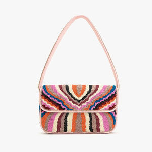 กระเป๋าคลัทช์ผู้หญิงแบบใหม่ล่าสุด ประดับด้วยลูกปัด พร้อมหูหิ้ว กระเป๋าคลัทช์ผู้หญิงแบบใหม่ล่าสุด ประดับด้วยลูกปัด พร้อมหูหิ้ว - Product Image 1