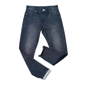 <b>Cheap</b> Price BreathableLatest Model Denim <b>Jeans</b> Pants Wholesale Washed Slim Fit Zipper Fly CottonSpandex Best Color & Design - Product Image 3