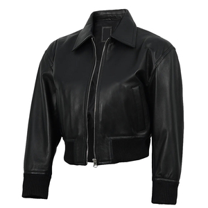 Custom Leather Jacket Manufacturer – OEM/ODM Men’s Fashion Jacket with Logo Printing and Bulk Supply 2026 - Product Image 1