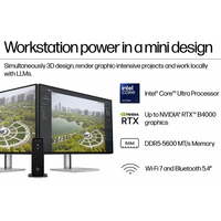 Venta Directa de Fábrica, Mini Estación de Trabajo con IA, Intel Core Ultra 5 235 HPS Z2 Mini G1i, PC de Escritorio con RTX T400-4G