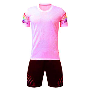 Conjunto de Uniforme de Fútbol para Equipos Juveniles y Adultos, Clubes y Escuelas, Venta al por Mayor, Ligero, de Secado Rápido, Camiseta y Pantalones Cortos - Product Image 1