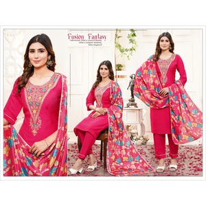 Choli ligero y versátil, el Kurti de SEDA ROMANA es perfecto para cualquier ocasión, traje salwar. - Product Image 1