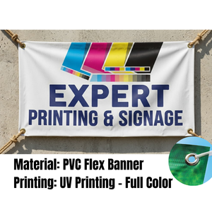 Bannière publicitaire enroulable haute résolution avec impression UV pour affichage suspendu et événements - Product Image 5