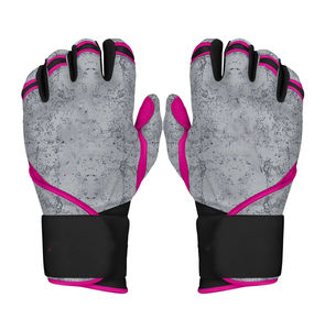 Guante de Bateo de Béisbol de Personalización Rápida con Cierre de Gancho y Bucle para Entrenamiento - Opciones de Cuero y Cuero Sintético - Product Image 6