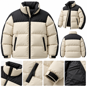 Custom Puffer <b>Jacket</b> Winter Wear Wholesale <b>Padded</b> <b>Jacket</b> <b>Waterproof</b> Windproof Lightweight Quilted <b>Jacket</b> for Men and <b>Women</b> - Product Image 4
