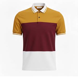 Camiseta Polo Personalizada para Hombre, Algodón Piqué, Fabricante OEM, Impresión de Logotipo, MOQ Bajo, Venta al Por Mayor - Product Image 1