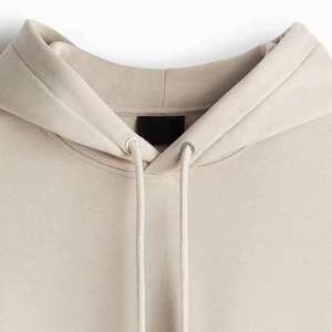 Sweat-shirt à capuche pour homme, coupe classique, couleur unie, en molleton, décontracté, avec poche, pour l'automne, 100% coton, écologique, 300g - Product Image 3
