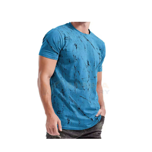 T-shirt au style unique, haute qualité, 100% polyester, manches courtes, respirant, meilleur prix, t-shirt à sublimation - Product Image 4