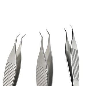 1PC Stainless Steel FUE Hair Implanting Tweezer Clamp Follicle Transplant Forceps for Hair Restoration Titanium Alloy <b>Mini</b> - Product Image 3