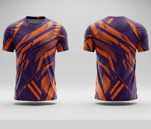 Personalized Sublimation T-Shirt for Custom Design | <b>Men</b> Women Youth Sizes | Lightweight Quick Dry Training Sportswear Wholesale - Product Image 2