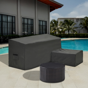 Solid Modern Minimalist Viet Nam Sectional Covers L Shape Couch Custom Covers Patio Furniture Covers Design 5 <b>Sofa</b> Slipcovers - Product Image 4