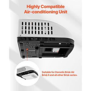 Unità AC da Tetto per Camper 13500 BTU, Silenziosa 65 dB, Altamente Compatibile, Componenti e Sistemi RV Senza Condotti - Product Image 3