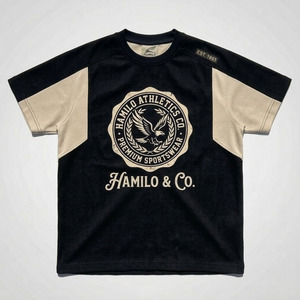 T-shirts de sport pour hommes au design tendance avec logo personnalisé en gros, 100% coton, séchage rapide, coupe classique, au meilleur prix - Product Image 5