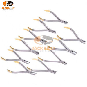 Juego de Herramientas de Ortodoncia de Acero Inoxidable Premium, 18 Piezas, Kit de Pinzas y Fórceps Todo en Uno para Dentistas y Ortodoncistas, Trabajo con Aparatos Dentales - Product Image 2