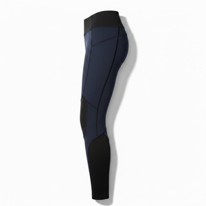 Leggings de sport sans couture pour femme, taille haute, anti-transparence, effet ventre plat, avec logo personnalisé, pour yoga et fitness - Product Image 4