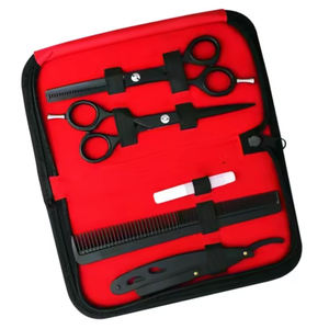 IMANS ENTERPRISES Kit Profesional de Barbería de Acero Inoxidable con Peine y Clip para Herramientas de Corte de Cabello de Salón, Juego de Herramientas con Logotipo y Color Personalizados - Product Image 1