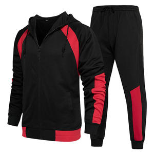 Conjunto Deportivo de Algodón Personalizado para Hombre 2026, Chaqueta con Cierre Completo y Pantalones Jogger, Ropa Deportiva Casual para Gimnasio, Venta al Por Mayor - Product Image 5