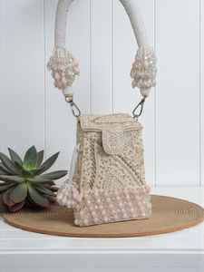 Bolso de Mano de Lujo Bohemio de Verano para Mujer, de Cuero PU con Cremallera, Portátil, con Diseño a Cuadros, para Cosméticos, Servilletas, Dinero y Viajes - Product Image 4