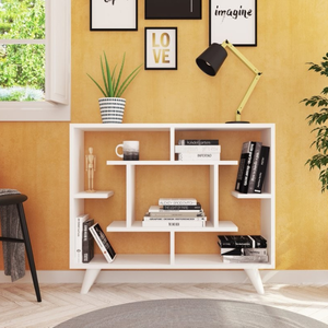 Prix de gros étagère à chaussures en bois massif moderne design simple Boocase meubles de salon meubles de haute qualité - Product Image 3