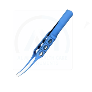 แหนบผ่าตัดสแตนเลส AL MIDA ได้รับการรับรองมาตรฐาน CE เครื่องมือสำหรับจักษุแพทย์ ISO13485 อุปกรณ์ผ่าตัด จับด้วยมือ - Product Image 1