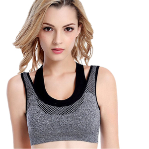 เสื้อชั้นในกีฬาสำหรับผู้หญิง AL SWANS INTERNATIONAL แบบสายไขว้ แผ่นรองแบบถอดไม่ได้ แห้งเร็ว รองรับสูง เหมาะสำหรับโยคะ วิ่ง ฟิตเนส ผ้าตาข่าย - Product Image 2