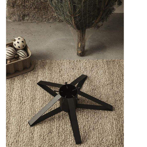 Base de Metal para Árbol de Navidad, Diseño Personalizado, Tamaño Personalizado, Color Negro Sólido, Patas Tradicionales en Espiral, para Árboles de Navidad Reales - Product Image 6