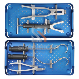 Cable <b>Crimp</b> Block Surgery Instrument <b>Set</b> Orthopedic Cable System Instruments ISO 13485 Trauma Surgery Kit By Blush Surgical - Product Image 3