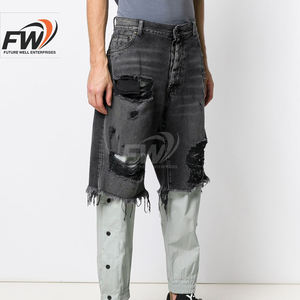 Jean en denim coupe droite et classique pour homme, vente en gros OEM, nouvelle collection, prix abordable, jean décontracté pour homme - Product Image 3