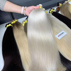 Extensiones de Cabello Liso de 60 cm, Cabello Virgen Super Double Drawn, Color Rubio, 100% Cabello Vietnamita, Envío a Todo el Mundo - Product Image 1
