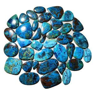 Cabochons de sattuchite en quartz naturel de qualité AAA+, lisses, 20-45 mm, 6-10 g, formes variées, magnifique lot de pierres précieuses en vrac pour la fabrication de bijoux de guérison - Product Image 2