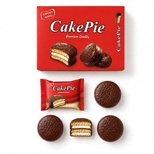 International Standard Hot Sale Tasty Vietnam Manufacturer Supply <b>Chocolate</b> Pie Packed 6 packs in Box - Product Image 5