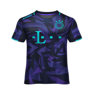 เสื้อคริกเก็ตสั่งทำพิเศษ ปี 2024 ผ้าโพลีเอสเตอร์ระบายอากาศดี แบบซับลิเมชั่น รับผลิตตามแบบ (OEM) ขายส่ง คอเสื้อแบบสั้น แขนสั้น ชุดทีมสำหรับทุกเพศ เหมาะสำหรับการแข่งขันระดับมืออาชีพ - Product Image 4