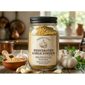 Ajo en polvo de alta calidad para mezclas de condimentos para fideos, ingrediente de ajo en polvo con aroma fuerte al mejor precio por proveedor - Product Image 1