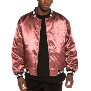 Premium Quality Casual Slim Fit Stand Collar Unisex Solid Color <b>Varsity</b> <b>Jacket</b> Custom Streetwear <b>Mens</b> <b>Bomber</b> <b>Jacket</b> - Product Image 3