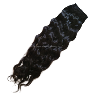 Proveedor de cabello ondulado Natural indonesio, paquetes de cabello Remy humano 100%, cutícula alineada, cabello crudo virgen, Jerry rizo, onda profunda suelta - Product Image 4