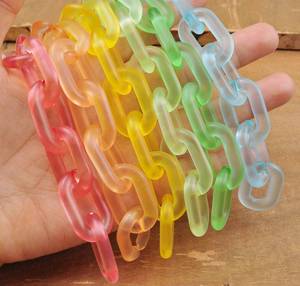 Colorful <b>Large</b> Transparent Eco-Friendly Angel new Design Resin Chain Links Art <b>Wall</b> Hanging for Personalized Christmas - Product Image 1