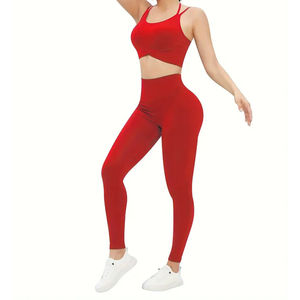 Ensemble de yoga respirant de haute qualité pour femmes, style tendance, pour sublimation, faible MOQ, direct usine - Product Image 6