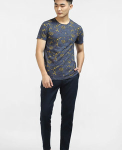 T-shirt pour homme en coton épais de haute qualité avec LOGO personnalisé T-shirt vierge surdimensionné à col rond côtelé pour les épaules tombantes Respirant pour les hommes - Product Image 6