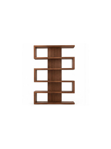 Étagère bibliothèque moderne en bois avec 6 étagères ouvertes, design autoportant et gain de place pour la maison, le bureau ou le salon - Product Image 1