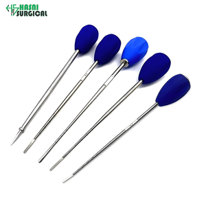 Juego de 5 instrumentos ortopédicos manuales de acero inoxidable: abridores de conos, agujeros y conos elásticos para huesos. - Product Image 2
