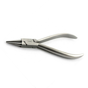 Alicates de Ortodoncia de Punta Redonda para Moldear y Doblar Alambres, Instrumento de Ortodoncia de Acero Inoxidable - Product Image 4