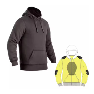 Sudadera con Capucha de Forro Polar de Algodón 100% Personalizada OEM 2025, Sudadera de Invierno para Hombre, Venta al por Mayor, MOQ Bajo, Alta Calidad, Lisa Teñida, Resistente al Viento - Product Image 1