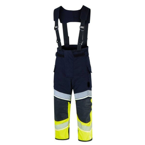 Combinaison de travail réfléchissante unisexe pour mécanicien, vêtements de sécurité haute visibilité, respirante, certifiée CE, en polyester Dangri - Product Image 2