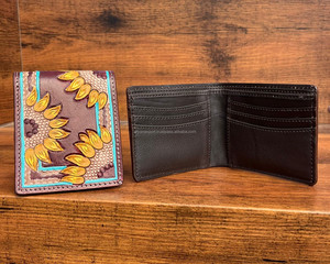 Cartera de cuero de alta calidad con dos pliegues y ranura para tarjeta de crédito para hombre, cartera delgada de cuero de vaca genuino, cartera multifunción corta - Product Image 4