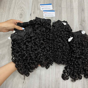 Extensiones de Cabello Humano al por Mayor 2026: Tejido a Vapor Pixie Rizado, Trama a Máquina, Cutícula Alineada, Sin Enredos, Sin Caída - Product Image 3